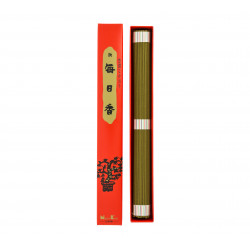 Boîte 100 longs bâtons d'encens japonais, MORNING STAR SANDALWOOD LONG, parfum santal
