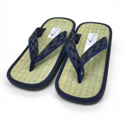 Japanese sandals zori rice straw Goza, ARROW patterns