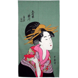 Japanese curtain NOREN sazazuki