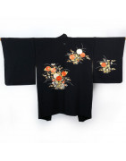 Selection of vintage japanese kimono and yukata